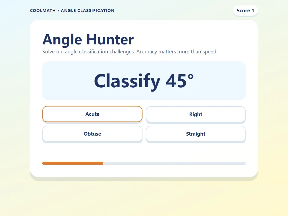 Angle Hunter game