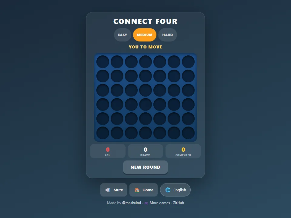 Connect Four game