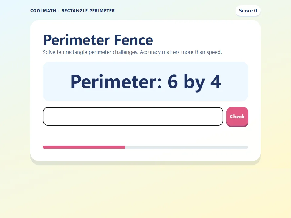 Perimeter Fence game